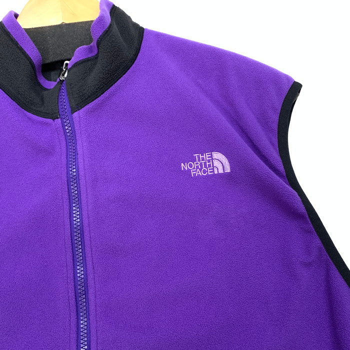 【中古品】【メンズ】 THE NORTH FACE ザ・ノースフェイス NL22460 WINDSTOPPER ENRIDE VEST フリースベスト ブランド 古着 144-260118-gm-22-fuz サイズ：M カラー：パープル 万代Net店