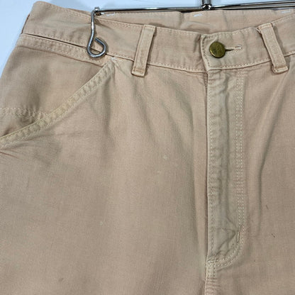 【中古品】【メンズ】 Carhartt カーハート ペインターパンツ ボトムス ブランド 古着 156-260321-gm-38-fuz サイズ：不明 カラー：ベージュ 万代Net店