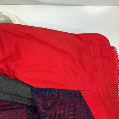 【中古品】【メンズ】 NAUTICA ノーティカ セーリングジャケット ナイロンジャケット アウター ブランド 古着 144-260314-gm-39-fuz サイズ：M カラー：レッド 万代Net店