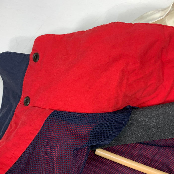 【中古品】【メンズ】 NAUTICA ノーティカ セーリングジャケット ナイロンジャケット アウター ブランド 古着 144-260314-gm-39-fuz サイズ：M カラー：レッド 万代Net店