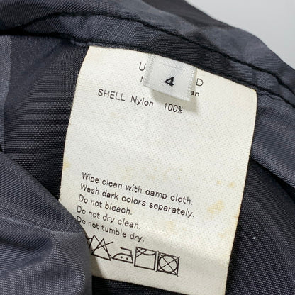 【中古品】【メンズ】 UNUSED アンユーズド US0437 ラインクルーマンジャケット アウター ブランド 古着 140-250927-gm-02-fuz サイズ：4 カラー：ブラック 万代Net店