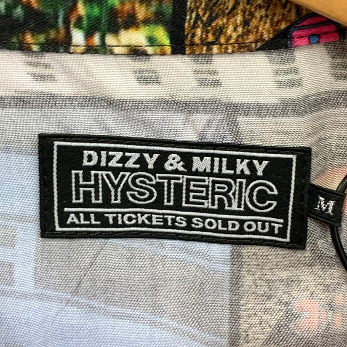 【中古品】【メンズ】 HYSTERIC GLAMOUR ヒステリックグラマー 25SS 02251AH08 総柄プリント半袖シャツ ブランド 古着 140-251214-gm-23-fuz サイズ：M カラー：総柄 万代Net店