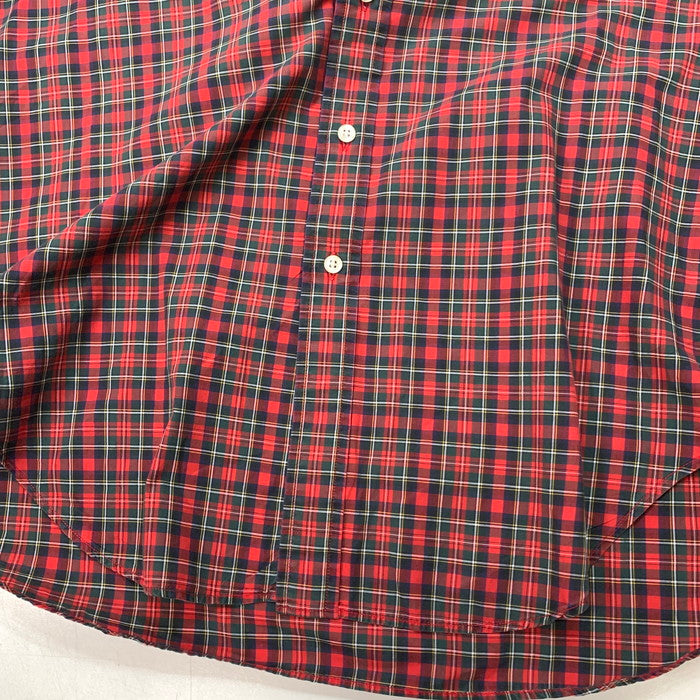 【中古品】【メンズ】 Brooks Brothers ブルックスブラザーズ 90s 長袖シャツ ブランド 古着 147-251228-gm-41-fuz サイズ：XL カラー：レッド チェック 万代Net店