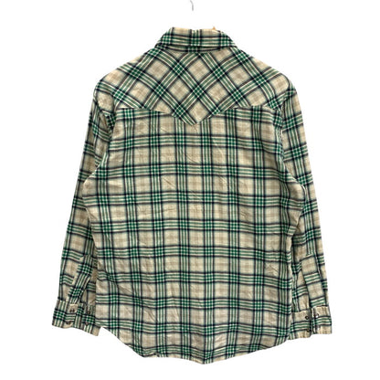 【中古品】【メンズ】 PENWESTERNER 70s ウエスタン長袖シャツ トップス ブランド 古着 145-250809-gm-14-fuz サイズ：L カラー：グリーン 万代Net店
