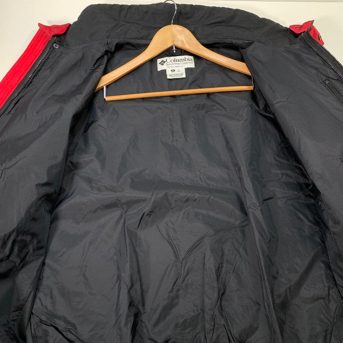 【中古品】【メンズ】 Columbia コロンビア SM7390 ナイロンジャケット アウター ブランド 古着 144-260307-gm-23-fuz サイズ：3L カラー：ブラック レッド グレー 万代Net店