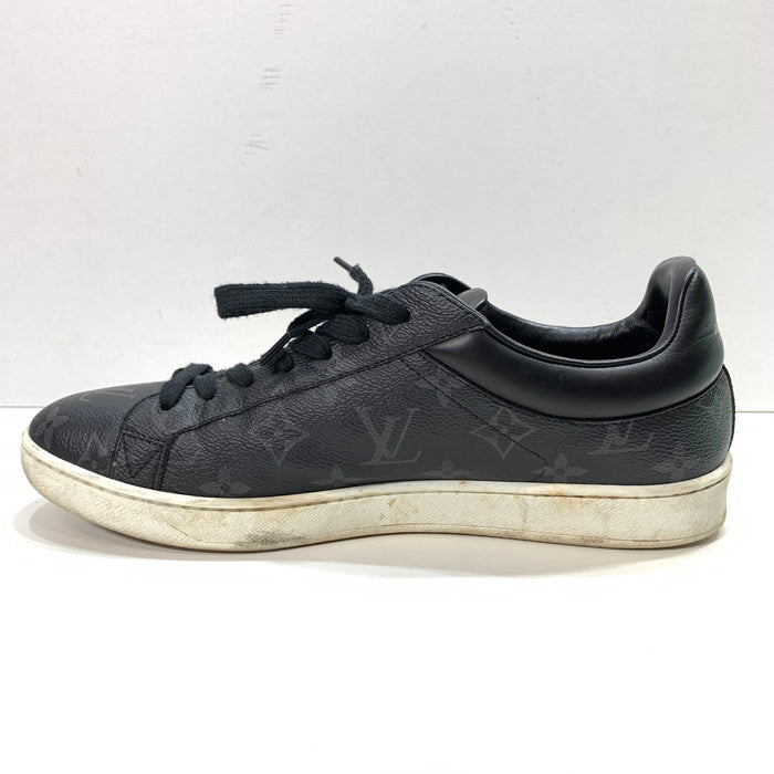 【中古品】【レディース】 LOUIS VUITTON ルイ・ヴィトン ルクセンブルグライン モノグラム・エクリプス スニーカー シューズ 靴 179-250817-gm-33-fuz サイズ：7 カラー：ブラック 万代Net店