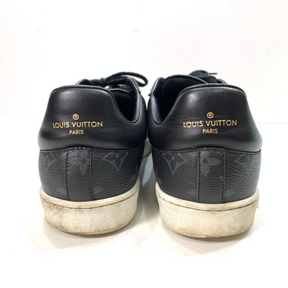 【中古品】【レディース】 LOUIS VUITTON ルイ・ヴィトン ルクセンブルグライン モノグラム・エクリプス スニーカー シューズ 靴 179-250817-gm-33-fuz サイズ：7 カラー：ブラック 万代Net店