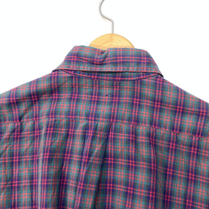 【中古品】【メンズ】 Brooks Brothers ブルックスブラザーズ 90s 長袖シャツ ブランド 古着 147-251228-gm-42-fuz サイズ：XL カラー：グリーン チェック 万代Net店