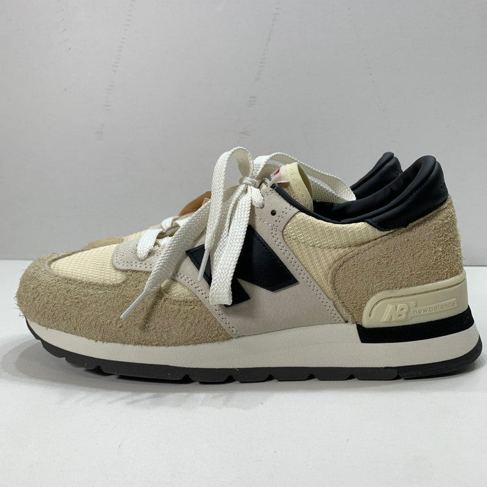 【中古美品】【メンズ】 NEW BALANCE ニューバランス M990AD1 スニーカー シューズ 靴 162-250614-gm-24-fuz サイズ：26.5cm カラー：ベージュ 万代Net店