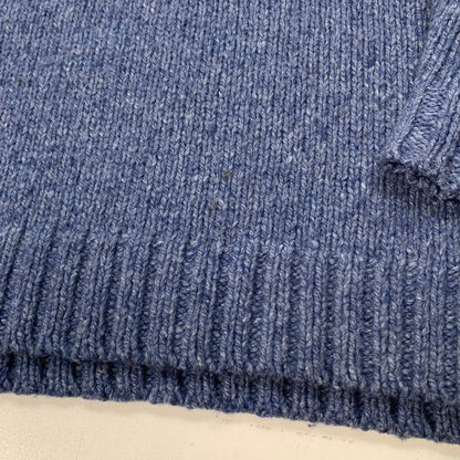 【中古品】【メンズ】 ジャクソンマティス JM15AW081 SMILE SWEATER セーター ニット トップス ブランド 古着 140-250607-gm-11-fuz サイズ：S カラー：ブルー 万代Net店