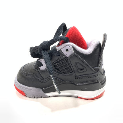 【中古美品】【キッズ】 NIKE ナイキ BQ7670-006 JORDAN 4 RETRO ジョーダン 4 スニーカー 173-251129-gm-02-fuz サイズ：8cm カラー：ブラック 万代Net店