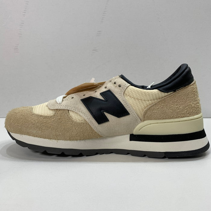 【中古美品】【メンズ】 NEW BALANCE ニューバランス M990AD1 スニーカー シューズ 靴 162-250614-gm-24-fuz サイズ：26.5cm カラー：ベージュ 万代Net店