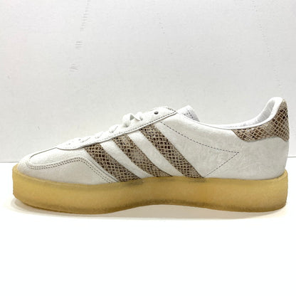 【中古美品】【メンズ】 adidas アディダス KITH RONNIE FIEG CLARKS JS1754 GAZELLE INDOOR SNAKESKIN キス クラークス スニーカー 161-251129-gm-12-fuz サイズ：28.5cm カラー：ホワイト 万代Net店