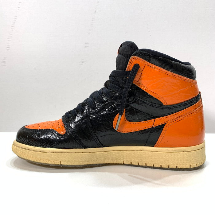 【中古品】【メンズ】 NIKE ナイキ 555088-028 AIR JORDAN 1 HIGH"SHATTERED BACKBOARD 3.0" エアジョーダン 1 ハイ シャタバ スニーカー 160-251019-gm-30-fuz 万代Net店