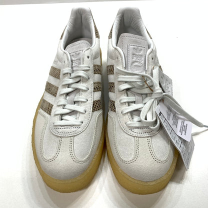 【中古美品】【メンズ】 adidas アディダス KITH RONNIE FIEG CLARKS JS1754 GAZELLE INDOOR SNAKESKIN キス クラークス スニーカー 161-251129-gm-12-fuz サイズ：28.5cm カラー：ホワイト 万代Net店