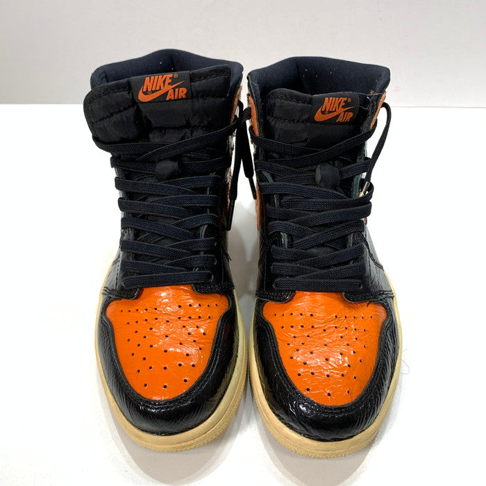 【中古品】【メンズ】 NIKE ナイキ 555088-028 AIR JORDAN 1 HIGH"SHATTERED BACKBOARD 3.0" エアジョーダン 1 ハイ シャタバ スニーカー 160-251019-gm-30-fuz 万代Net店