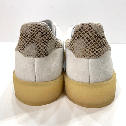【中古美品】【メンズ】 adidas アディダス KITH RONNIE FIEG CLARKS JS1754 GAZELLE INDOOR SNAKESKIN キス クラークス スニーカー 161-251129-gm-12-fuz サイズ：28.5cm カラー：ホワイト 万代Net店