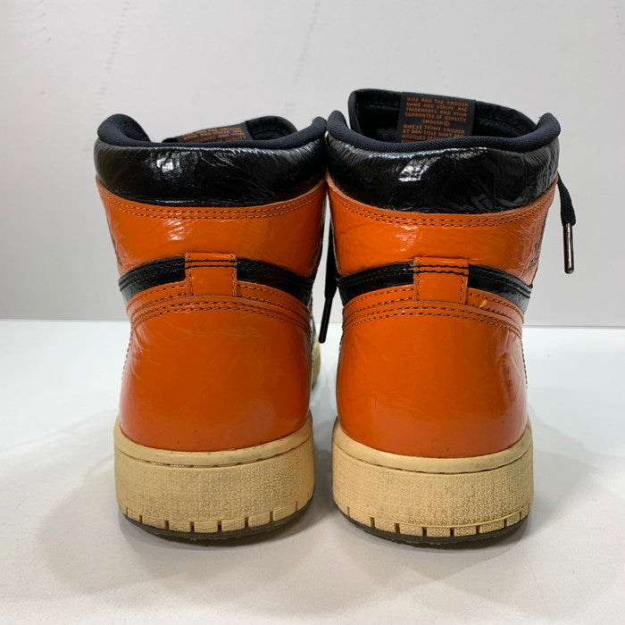 【中古品】【メンズ】 NIKE ナイキ 555088-028 AIR JORDAN 1 HIGH"SHATTERED BACKBOARD 3.0" エアジョーダン 1 ハイ シャタバ スニーカー 160-251019-gm-30-fuz 万代Net店