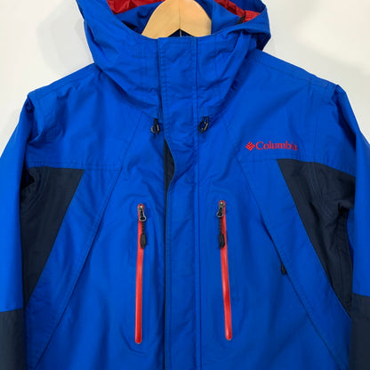 【中古品】【メンズ】 Columbia コロンビア PM5456 フロストフリージャケット マウンテンパーカー アウター ブランド 古着 144-260314-gm-41-fuz サイズ：S カラー：ブルー 万代Net店