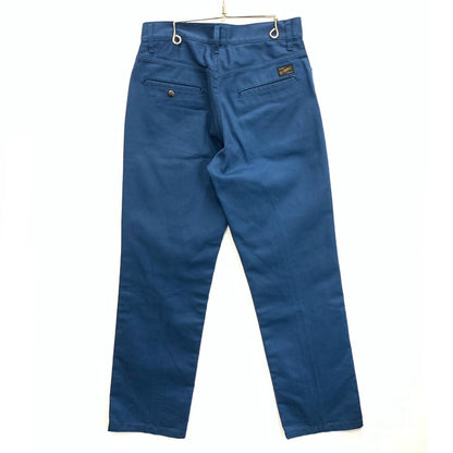 【中古品】【メンズ】 ワコマリア ワークパンツ ボトムス ブランド 古着 151-250726-gm-27-fuz サイズ：S カラー：ブルー 万代Net店