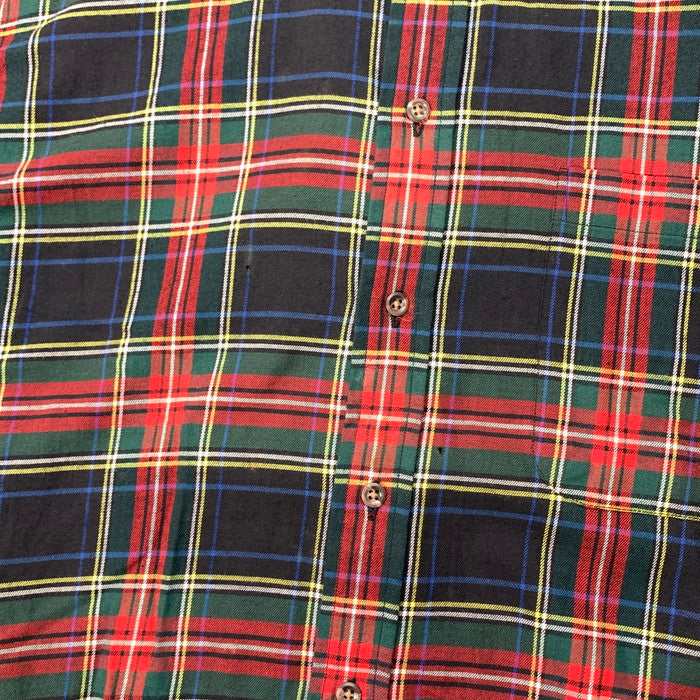 【中古品】【メンズ】 Brooks Brothers ブルックスブラザーズ 80s~90s 長袖シャツ ブランド 古着 147-251228-gm-43-fuz サイズ：R カラー：グリーン チェック 万代Net店