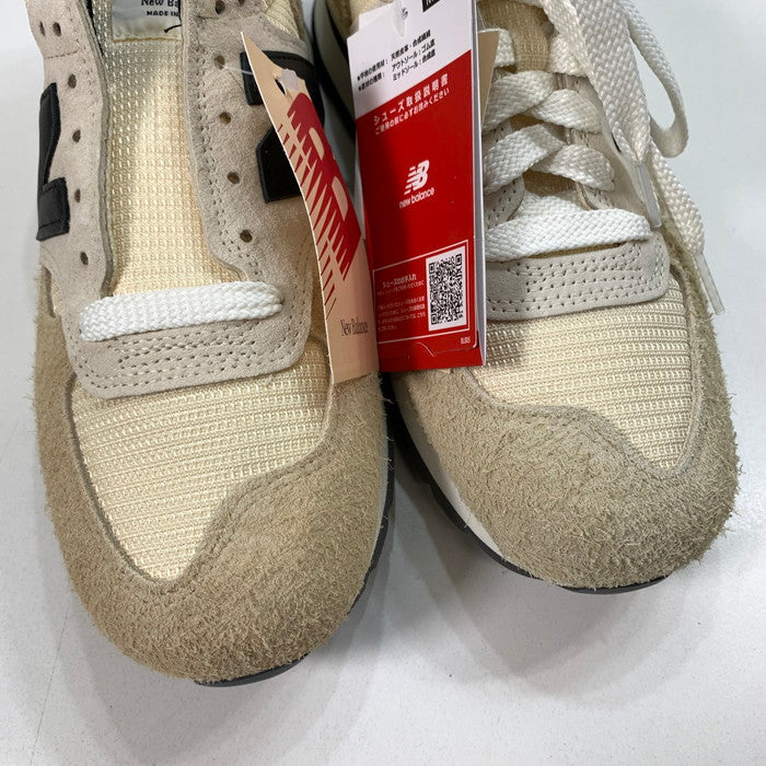 【中古美品】【メンズ】 NEW BALANCE ニューバランス M990AD1 スニーカー シューズ 靴 162-250614-gm-24-fuz サイズ：26.5cm カラー：ベージュ 万代Net店