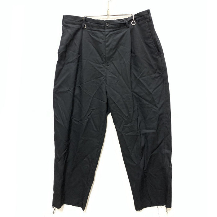 【中古品】【メンズ】 GRAPHPAPER GM223-40052B SCALE OFF WOOL TAPERED SLACKS ウールテーパードスラックス パンツ ボトムス ブランド 古着 151-250927-gm-05-fuz サイズ：F カラー：ブラック 万代Net店