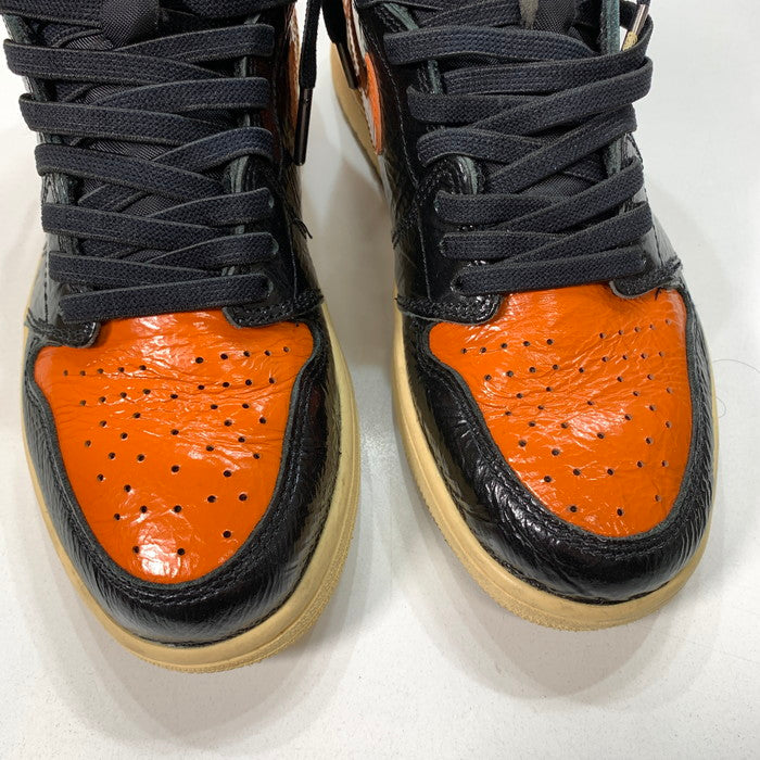 【中古品】【メンズ】 NIKE ナイキ 555088-028 AIR JORDAN 1 HIGH"SHATTERED BACKBOARD 3.0" エアジョーダン 1 ハイ シャタバ スニーカー 160-251019-gm-30-fuz 万代Net店
