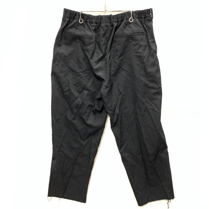 【中古品】【メンズ】 GRAPHPAPER GM223-40052B SCALE OFF WOOL TAPERED SLACKS ウールテーパードスラックス パンツ ボトムス ブランド 古着 151-250927-gm-05-fuz サイズ：F カラー：ブラック 万代Net店