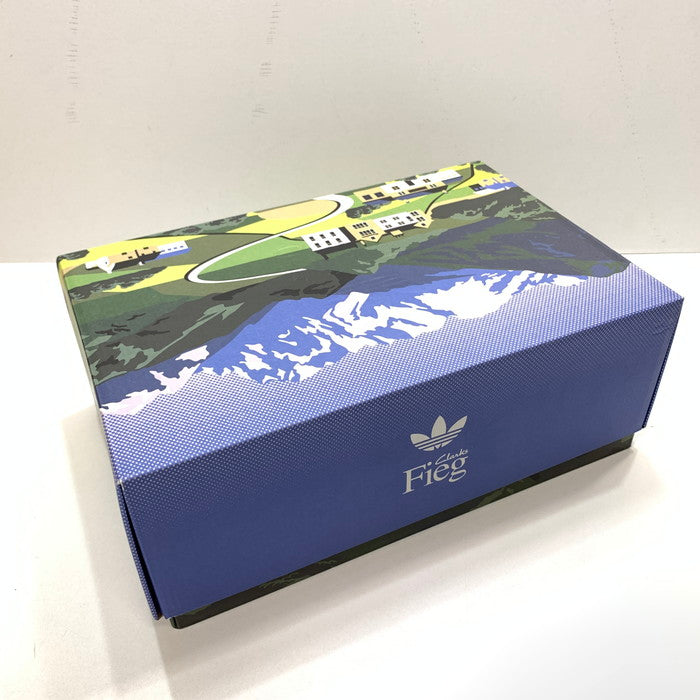 【中古美品】【メンズ】 adidas アディダス KITH RONNIE FIEG CLARKS JS1754 GAZELLE INDOOR SNAKESKIN キス クラークス スニーカー 161-251129-gm-12-fuz サイズ：28.5cm カラー：ホワイト 万代Net店