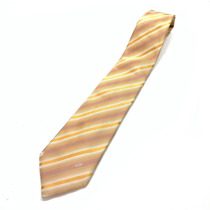 【中古品】【メンズ】 ルイ・ヴィトン シルクネクタイ 183-251129-xz-36-fuz カラー：イエロー 万代Net店