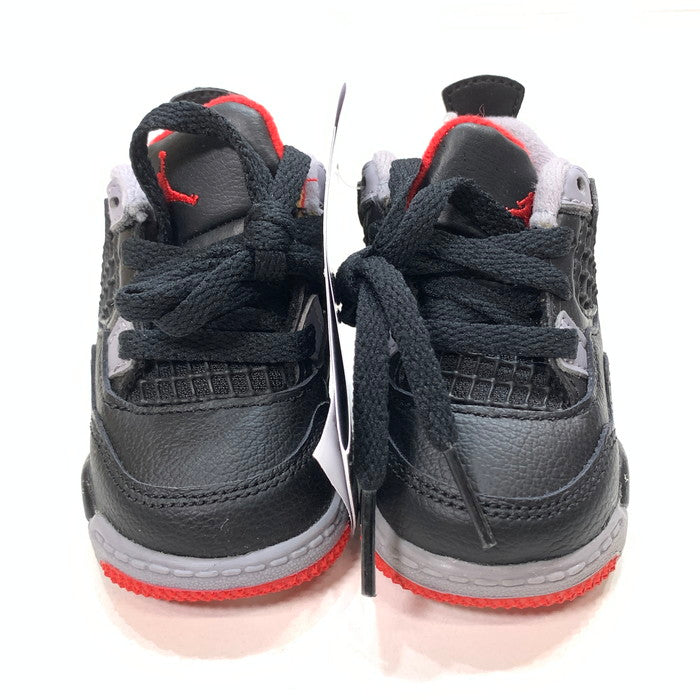 【中古美品】【キッズ】 NIKE ナイキ BQ7670-006 JORDAN 4 RETRO ジョーダン 4 スニーカー 173-251129-gm-02-fuz サイズ：8cm カラー：ブラック 万代Net店