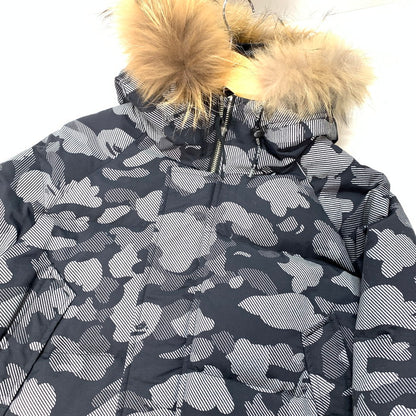 【中古品】【メンズ】 A BATHING APE アベイシングエイプ DOWN JACKET ダウンジャケット ブランド 古着 142-251220-gm-27-fuz サイズ：XL カラー：ブラック 万代Net店