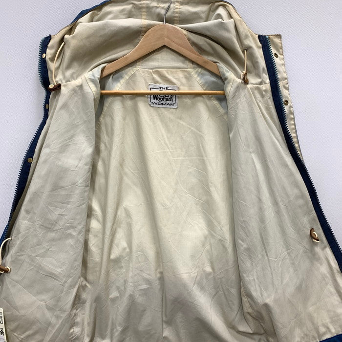 【中古品】【メンズ】 ウールリッチ マウンテンパーカー ジャケット アウター ブランド 古着 144-250524-gm-12-fuz サイズ：不明 カラー：ブルー 万代Net店