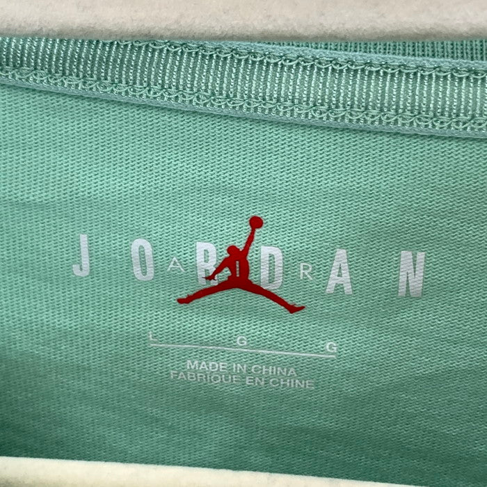【中古品】【メンズ】 ナイキ JORDAN J BALVIN 半袖Tシャツ カットソー トップス ブランド 古着 148-250809-gm-17-fuz サイズ：L カラー：グリーン 万代Net店
