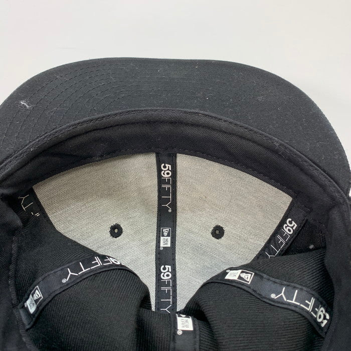 【中古品】【メンズ】 Y's ワイズ NEW ERA ニューエラ DOGEAR Y'S LOGO CAP ロゴキャップ ブランド 帽子 185-260117-gm-24-fuz サイズ：57.7cm カラー：ブラック 万代Net店