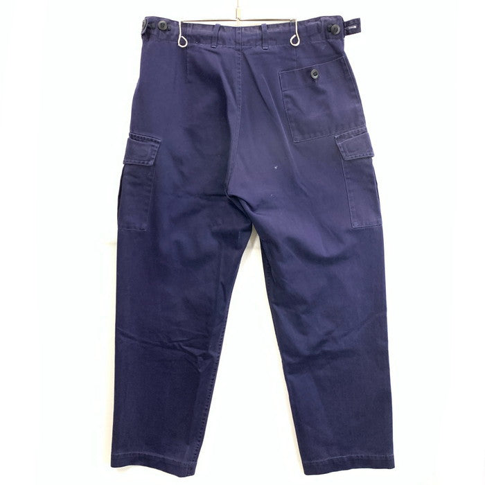 【中古品】【メンズ】 ROYAL NAVY 8415-99-245-553 COMBAT CARGO PANTS コンバットカーゴパンツ 古着 156-260322-gm-01-fuz サイズ：W88 カラー：ネイビー 万代Net店