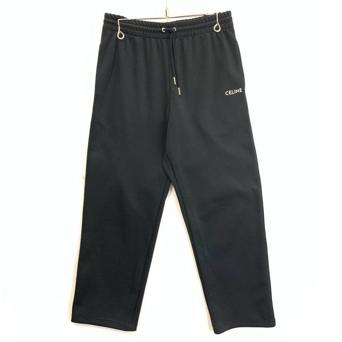 【中古品】【メンズ】 CELINE セリーヌ DOUBLEｰFACED JERSEY PANTS 2Z12121O ダブル フェイス ジャージパンツ ボトムス 152-260125-gm-38-fuz サイズ：S カラー：ブラック 万代Net店
