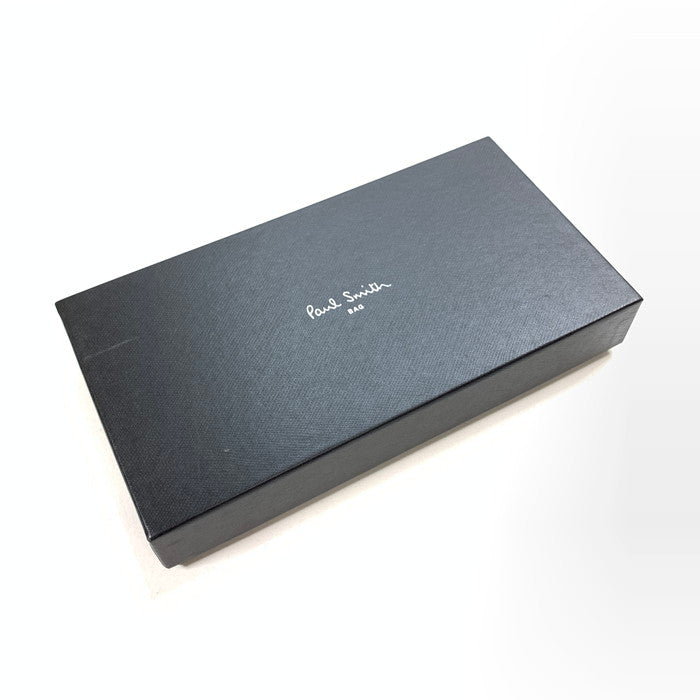 【中古美品】【メンズ】 ポール・スミス 長財布 ブランド 財布 ウォレット 200-250621-gm-28-fuz カラー：ブルー 万代Net店