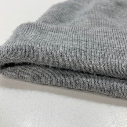 【中古品】【メンズ】 Supreme シュプリーム 18AW CLASSIC SCRIPT BEANIE ビーニー ニット帽 ブランド 帽子 185-260314-gm-21-fuz サイズ：F カラー：グレー 万代Net店
