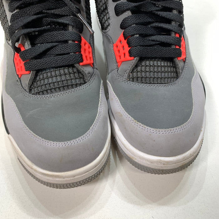 【中古品】【メンズ】 NIKE ナイキ DH6927-061 AIR JORDAN 4 RETRO "INFRARED 23" エアジョーダン 4 スニーカー 160-251221-gm-01-fuz サイズ：29cm カラー：グレー 万代Net店