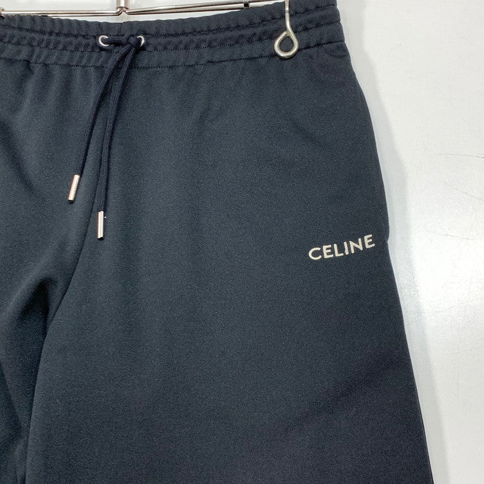 【中古品】【メンズ】 CELINE セリーヌ DOUBLEｰFACED JERSEY PANTS 2Z12121O ダブル フェイス ジャージパンツ ボトムス 152-260125-gm-38-fuz サイズ：S カラー：ブラック 万代Net店