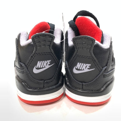 【中古美品】【キッズ】 NIKE ナイキ BQ7670-006 JORDAN 4 RETRO ジョーダン 4 スニーカー 173-251129-gm-02-fuz サイズ：8cm カラー：ブラック 万代Net店