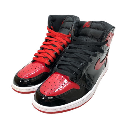 【中古品】【メンズ】 NIKE ナイキ 555088-063 AIR JORDAN 1 HIGH OG " PATENT BRED" エアジョーダン 1 ハイ スニーカー 160-251019-gm-22-fuz サイズ：27.5cm カラー：レッド 万代Net店