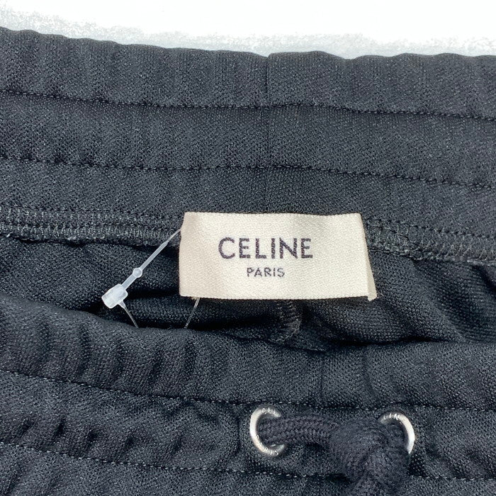 【中古品】【メンズ】 CELINE セリーヌ DOUBLEｰFACED JERSEY PANTS 2Z12121O ダブル フェイス ジャージパンツ ボトムス 152-260125-gm-38-fuz サイズ：S カラー：ブラック 万代Net店