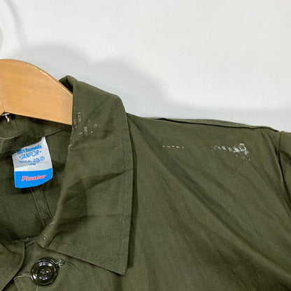 【中古品】【メンズ】 ユーロミリタリージャケット アウター 古着 USED 145-260404-gm-17-fuz サイズ：48 カラー：オリーブ 万代Net店