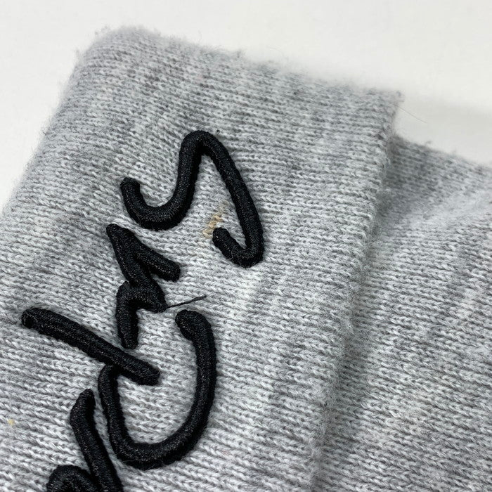 【中古品】【メンズ】 Supreme シュプリーム 18AW CLASSIC SCRIPT BEANIE ビーニー ニット帽 ブランド 帽子 185-260314-gm-21-fuz サイズ：F カラー：グレー 万代Net店