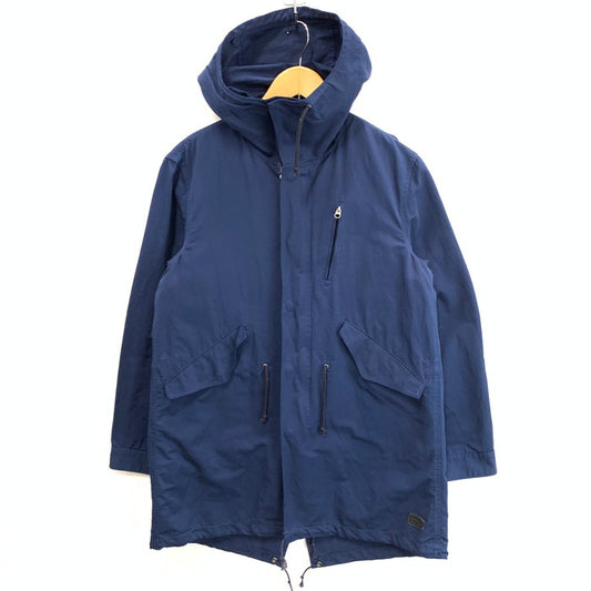 【中古品】【メンズ】 AIGLE エーグル 8504-07412 QUILTING LINER MODS COAT キルティングライナー モッズコート ブランド 古着 144-260307-gm-26-fuz サイズ：S カラー：ネイビー 万代Net店