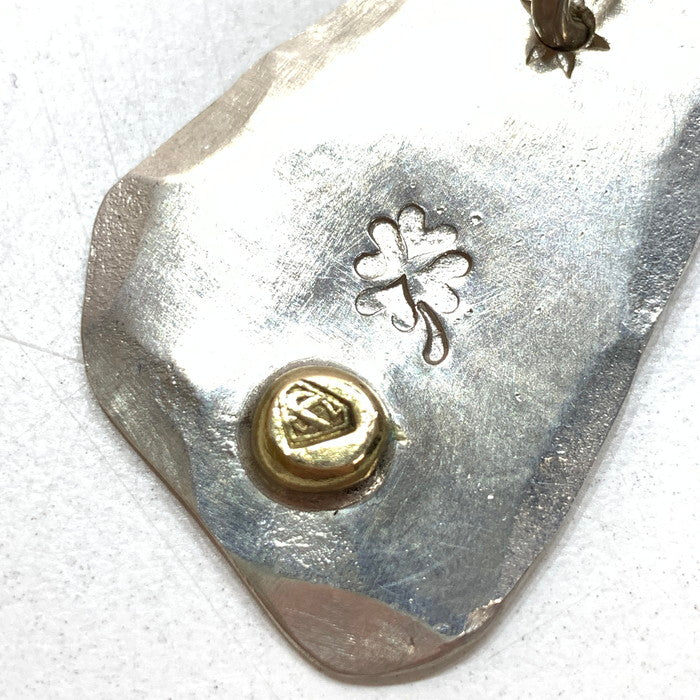 【中古品】【メンズ】 STOP LIGHT タタキ クローバーメタルトップ シルバー アクセサリー ペンダントトップ 192-250920-gm-16-fuz カラー：シルバー 万代Net店