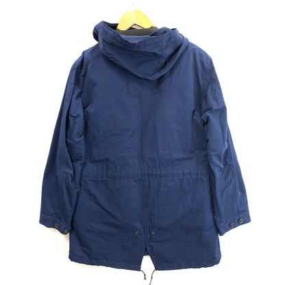 【中古品】【メンズ】 AIGLE エーグル 8504-07412 QUILTING LINER MODS COAT キルティングライナー モッズコート ブランド 古着 144-260307-gm-26-fuz サイズ：S カラー：ネイビー 万代Net店
